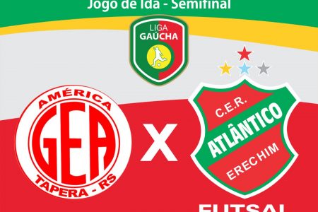 Definidas as datas dos jogos entre Atlântico e América de Tapera pelas Semifinais da Liga Gaúcha