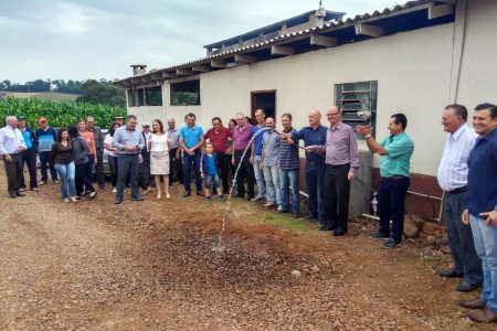 Inauguração das redes de abastecimento de água em Três Arroios