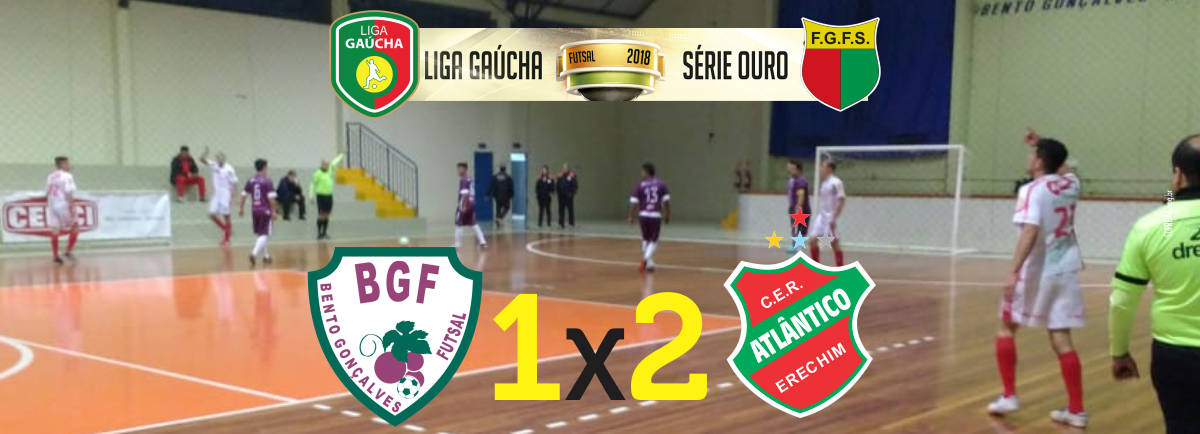 Atlântico vence em Bento Gonçalves e lidera a Liga Gaúcha de Futsal – Série Ouro