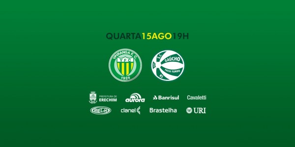 Ypiranga recebe o Gaúcho nesta quarta-feira pela Copa Wianey Carlet