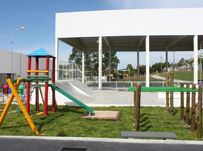 Centro de Artes e Esportes Unificados em plena atividade
