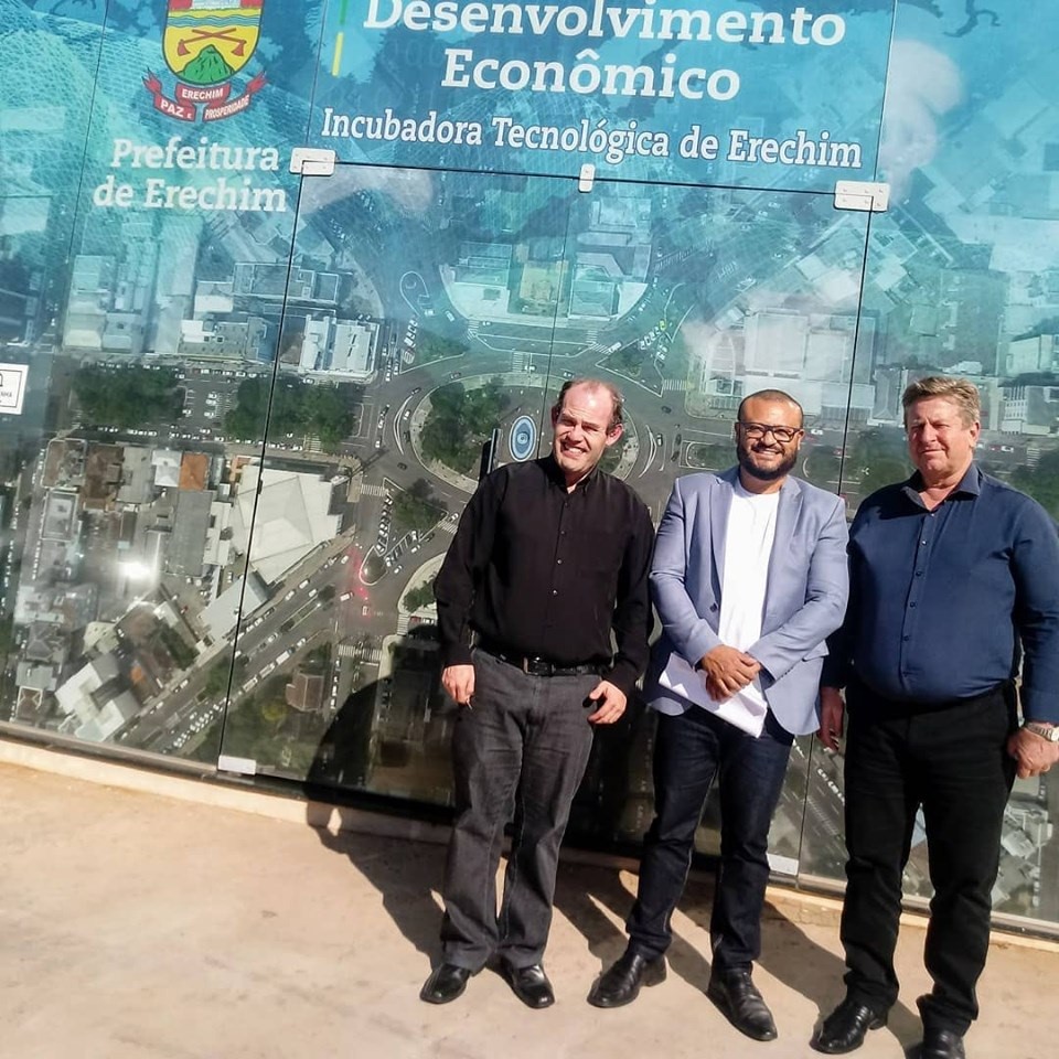 Incubadora Tecnológica recebe o Secretário de São Jerônimo