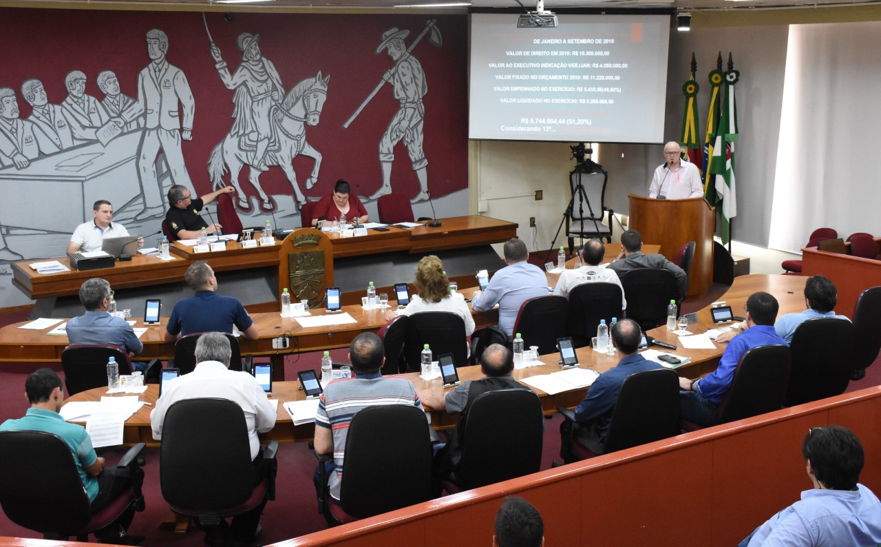 Até o fim de 2019, Câmara terá repassado 44% de seu orçamento anual para melhorias no município