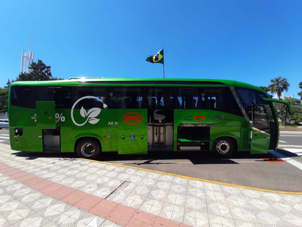 Inovação, protagonismo e sustentabilidade: marcas do ônibus exposto ...