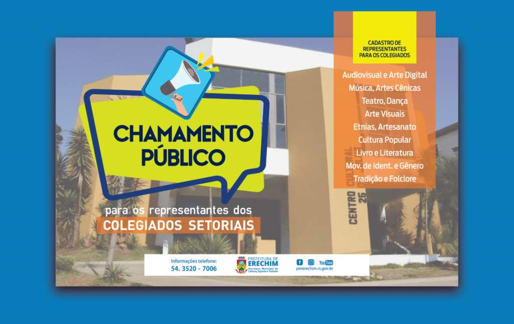 Publicado chamamento para expositores da 25ª Feira do Livro de Erechim –  Jornal Boa Vista e Rádio Cultura 105.9 Fm