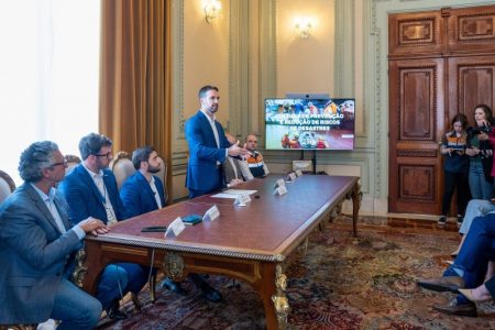 Governo firma parcerias e encaminha projeto de lei sobre enfrentamento a desastres à Assembleia Legislativa
