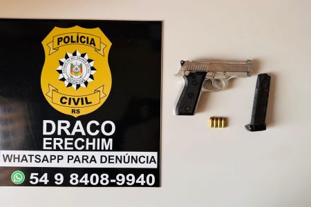 Polícia Civil prende dois envolvidos em homicídio praticado em Erval Grande