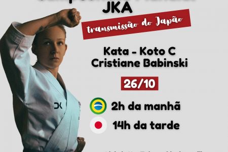 Cristiane Babinski representará Erechim no 16º Campeonato Mundial de Karatê no Japão