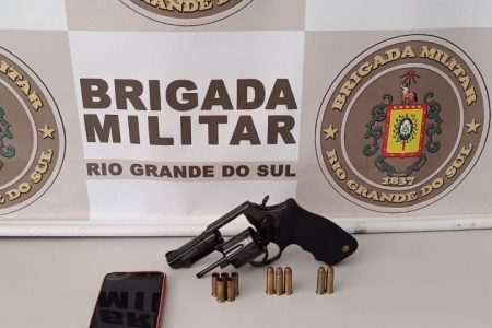BM apreende um homem por tentativa de homicídio e posse irregular de arma de fogo em Itatiba do Sul