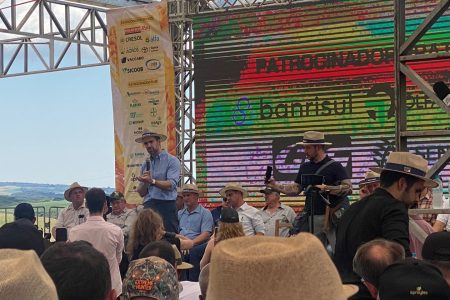 Região realiza a abertura oficial da colheita do milho no Rio Grande do Sul