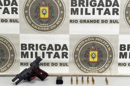 Homem é preso por porte ilegal de arma de fogo em Erechim