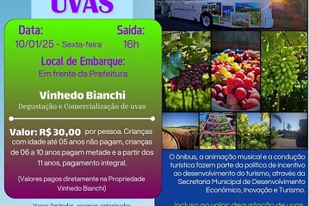 1º Passeio de Colheita de Uva em Erechim