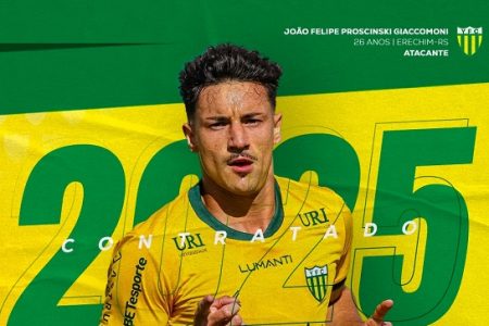 João Felipe permanece no Canarinho