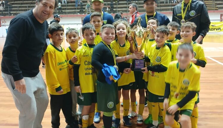 Sub 9 – 1º lugar – SÉRIE BRONZE – YPIRANGA FC 1