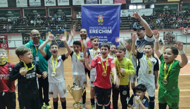 Sub 9 – 1º lugar – SÉRIE OURO – RN10 SPORTS ACADEMY A